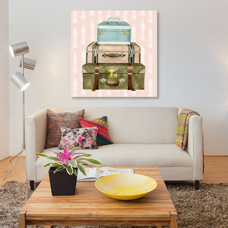 « travel rêve ii », impression sur toile, H 12 po x l 12 po x P 0,75 po, Toile tendue, Pas de tapis