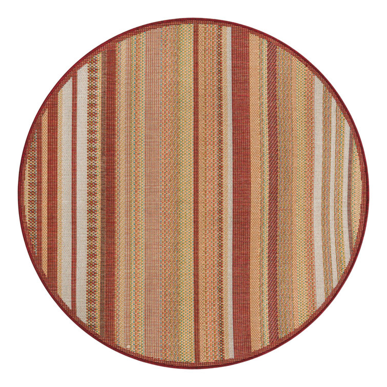 Terrill Striped Indoor / Outdoor Rug