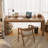 Oak Rectangular Solid Wood desks-107558170