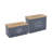 Potato Onion Storage Box, Food Container Sets, Storage Canisters For Vegeatables, Set Of 2 Jars Pots Containers, Potato, Onion Bin With Aerating Tin Storage Holes, Bamboo Lid-Gray