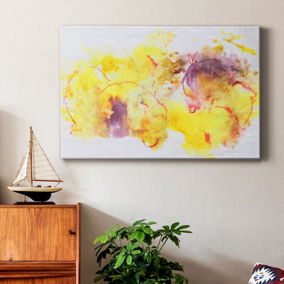 Flower Song II - Wrapped Canvas Print