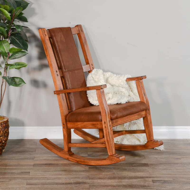 Lamondo Rocking Chair, Rustic Oak