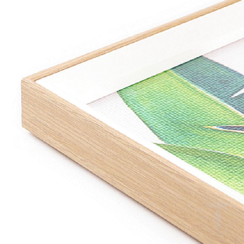Composizione Quadri FLOWERS - B - 5 Piece Single Picture Frame Painting Set on MDF
