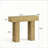 Wooden Rectangle End Table