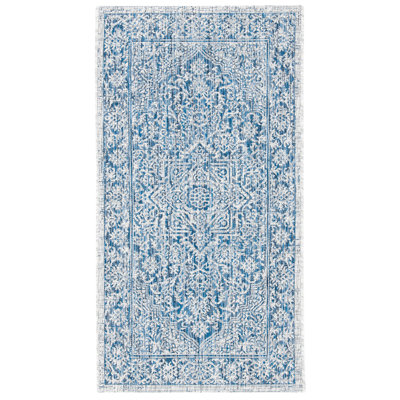 Tapis oriental d'intérieur / extérieur Ieuan Performance