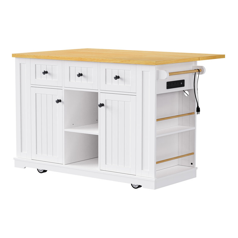 Black Kitchen Island With 2 Seats, Power Source, Internal Storage Unit, Drop-Down Leaf, 5 Side , 3 Drawers For Dynamic Spaces Chairs, Input, Storage, Wonderful Kitchens