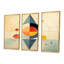 Brittani - ensemble d'art mural géométrique-108313669-108313668