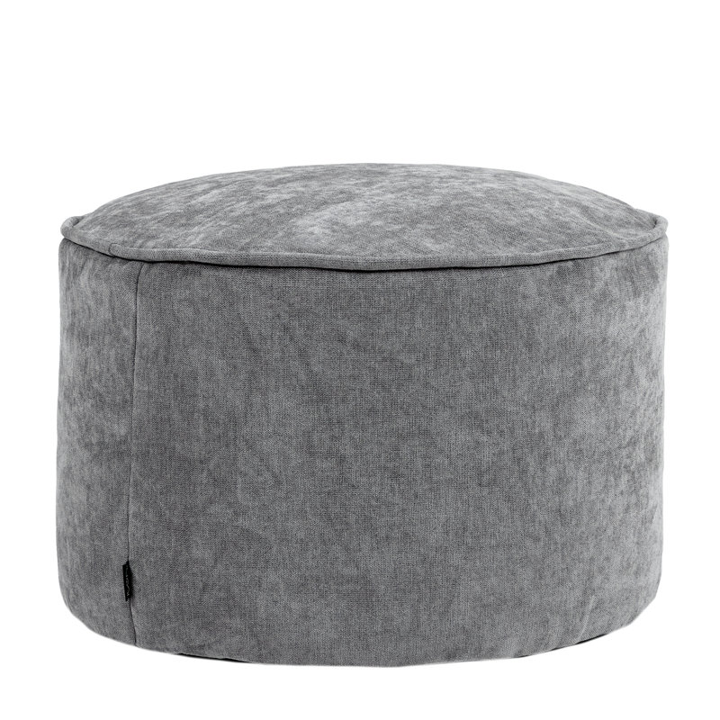 Milano Chenille Footstool, Grey