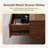 Modern 94.5" Floating TV Stand Wall-Mounted Media Console with Storage-31303626-4967211