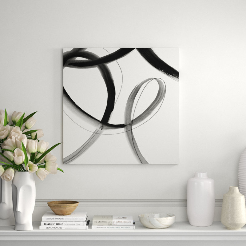 Heartbeat Note X Print by Barclay Butera, 30" H x 30" W, Image Brush Gel