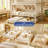 Twin Over Twin Triple Bunk Beds With Trundle, Metal Bunkbeds With Ladder And Full-length Guardrail, Noise Free, No Box Spring Needed-1168187515