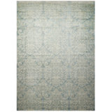 Platine Floral Area Rug in Marine/Beige