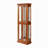 Curio Cabinet Lighted Curio Diapaly Cabinet With Adjustable Shelves And Mirrored Back Panel, Tempered Glass Doors (6 Tier), (E26 Light Bulb Not Included)-690745102
