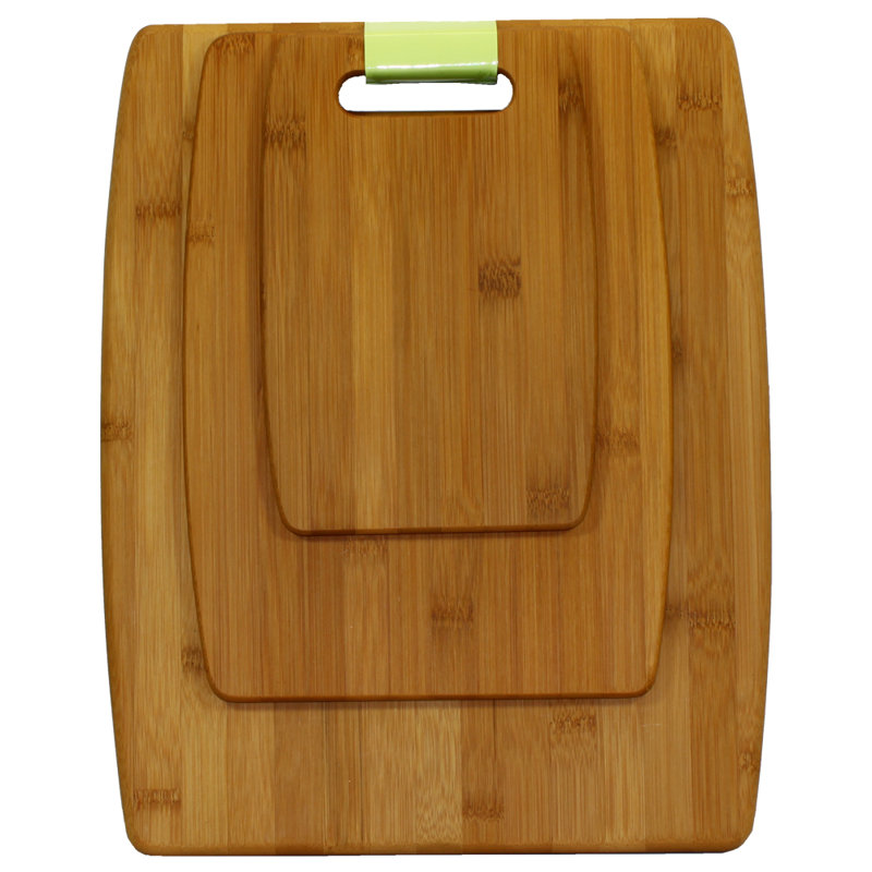 Wood Bamboo Cutting Board Set