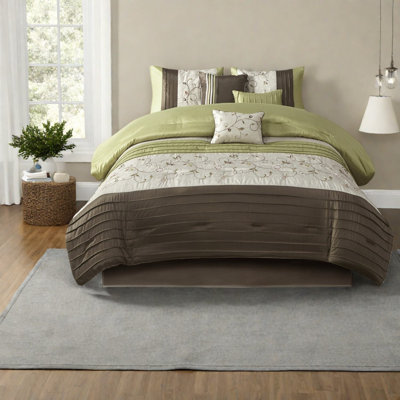 Ensembles de literie très élégants et très grands californiens, tissu en polyester, style transitionnel pour le confort de la maison