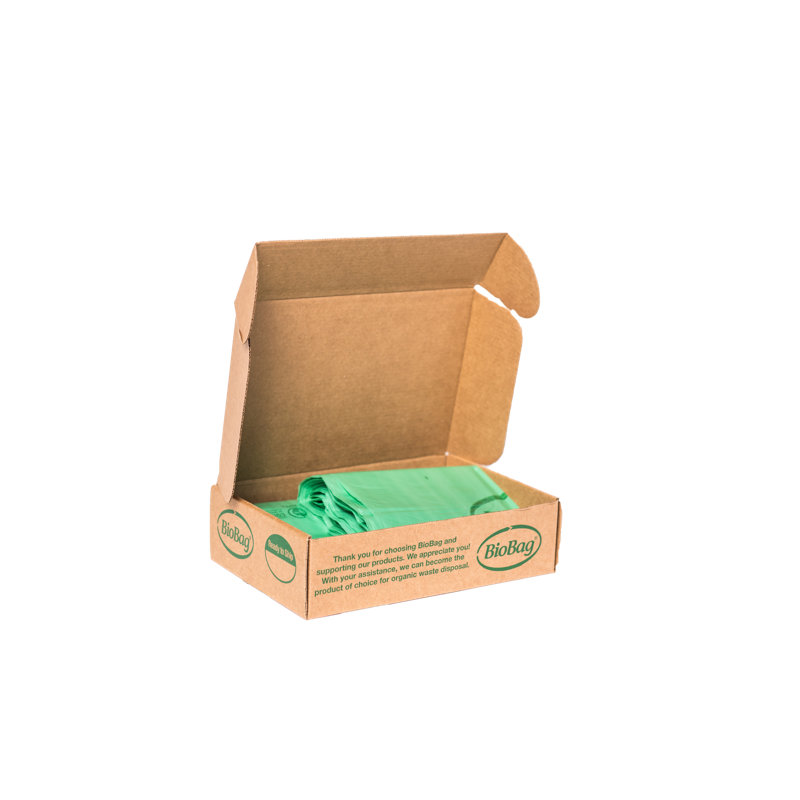  6-8 Gallon Biobag 100% Certified Compost Food Scrap Trash Bag, 6-8 Gallon