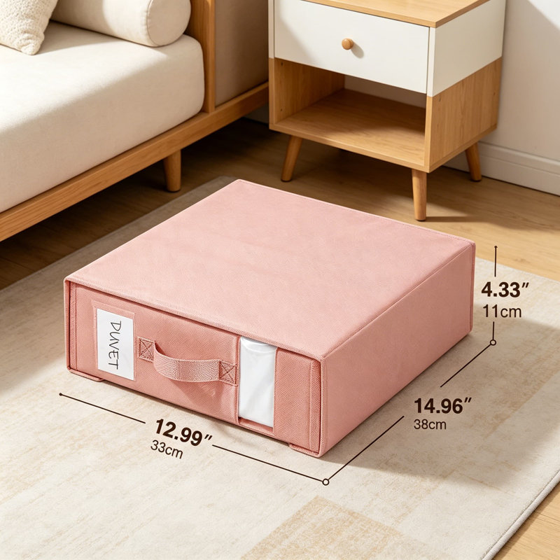Ensemble de draps pliables et de boîtes de rangement