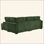  Canapé modulaire en forme de L 93 po avec méridienne convertible en velours côtelé réversible, canapé à ressorts hélicoïdaux avec cadre en bois massif et housses lavables pour le salon