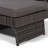 Duenweg Long Double Chaise with Cushions and Table