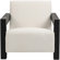 Hinnar 29.5" W Linen Textured Fabric Accent Chair