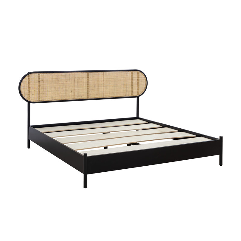 Bed, King, Black