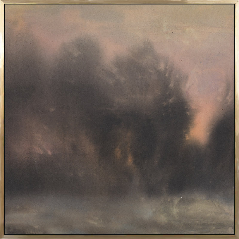 Sunset On Lake Painting