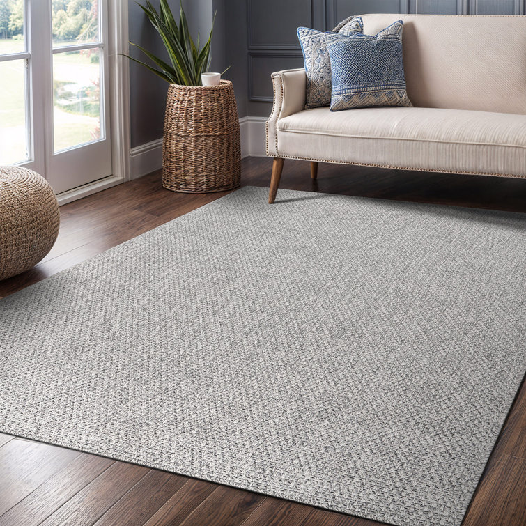 Latitude Run® Kinsella Easy Jute Natural Indoor Outdoor Area Rug ...