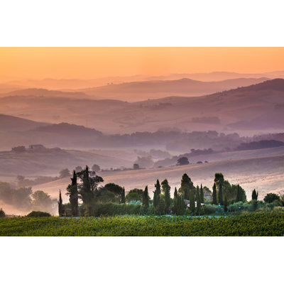 " Tuscan Farmland Sunrise " by Creativenature_Nl