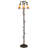 Emmit 58'' Brown Candelabra Floor Lamp