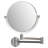 Wall mounted magnifying make-up mirror. 5x's mag & normal 