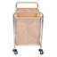 Rolling Laundry Hamper with Handles