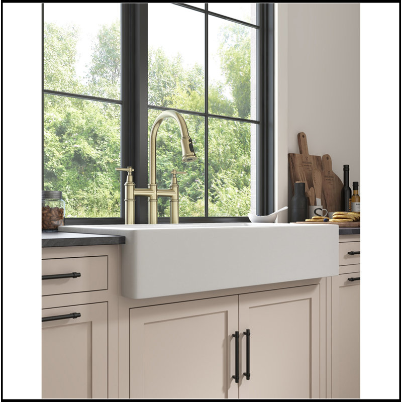 Farmhouse Sink Deep Apron Sink Undermount Farmhouse Kitchen Sink Single Farm Sink