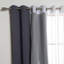 Paire de rideaux transparents avec œillets Portishead-637304275-637304285