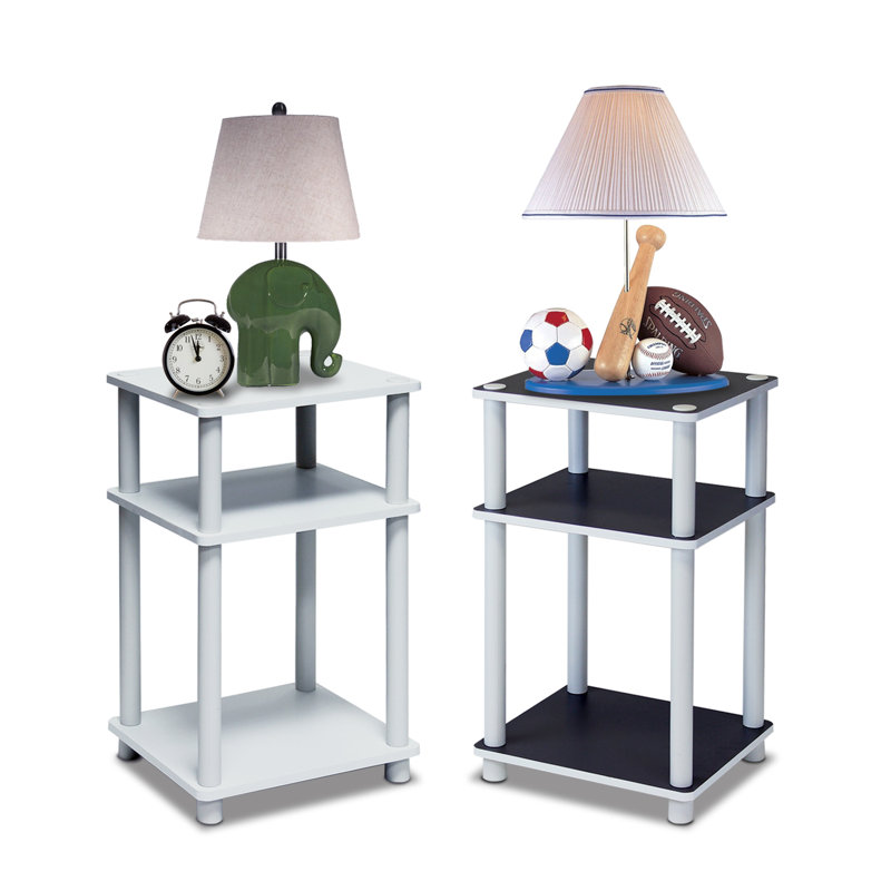 Caylee 57.9cm H x 34cm W Etagere Bookcase, Black