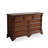 Nut-brown Solid Wood Accent Cabinet