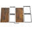 Set Of 4 Expandable Stackable Cabinet Shelves Organizer, Spice Rack-1397395868