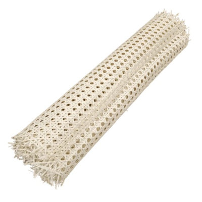 Semi-Bleached Rattan Webbing Roll for Caning Projects