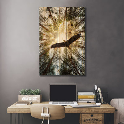 «Master of Heaven Bold Eagle» par Nik Rave - reproduction de photo sur toile tendue