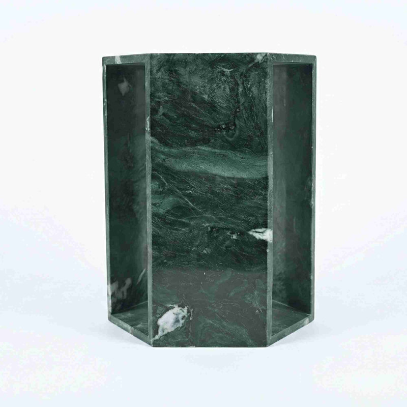 Table d'appoint en marbre naturel, Vert
