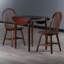 Donaven Drop Leaf Dining Table With Windsor Chairs, Walnut-101798073