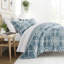 Édredon en duvet synthétique réversible Daisy Medallion-68698487-68698486