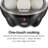 Hamilton Beach® 3-in-1 Egg Cooker with 14 Egg Capacity for Hard-Boiled Eggs, Poached Eggs and Omelets