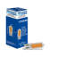 Ensemble de 4 ampoules T5 de 4,5 watts avec finition transparente et base à deux broches (G9) à filament DEL-103095008