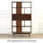 Solid wood style bookcase