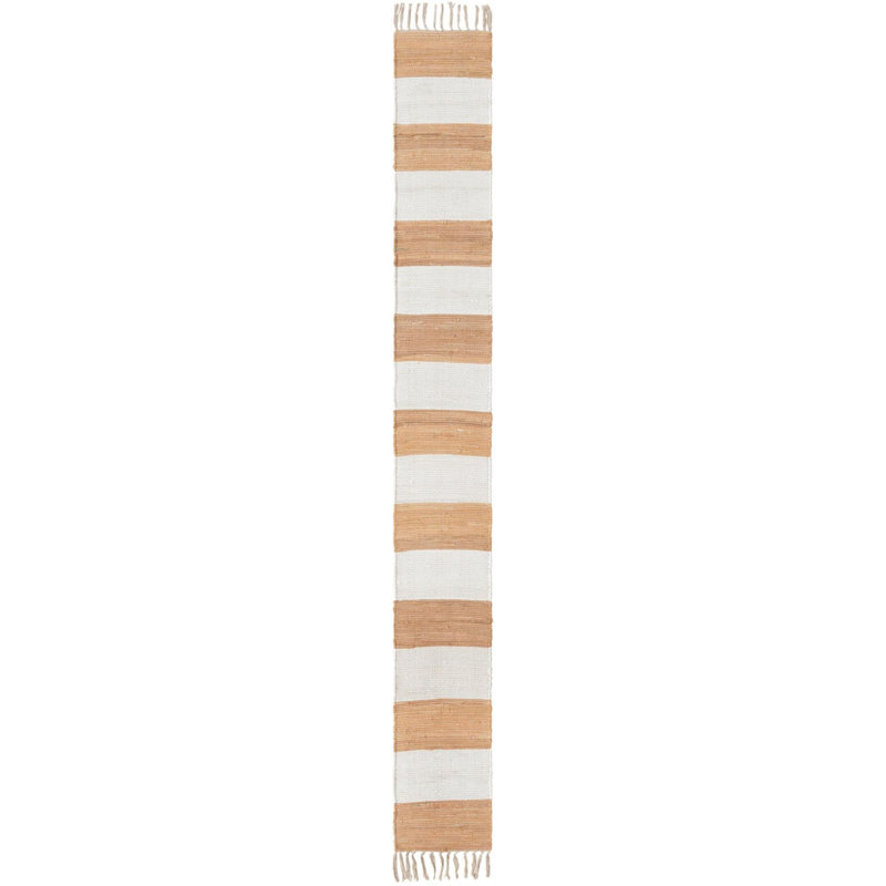 Tapis de couloir en coton Carlotta, Tapis de couloir 1 pi 2 po x 10 pi