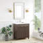 Meuble-lavabo sur pied simple 29,9 po avec plateau en céramique Dansfield-1993806153-1993806152