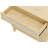 Rattan Drawer Dresser, 3 Wood Drawers-1503313195