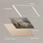 «Snowy Mountain Range Pine Tree» sur papier-98298768-98298765