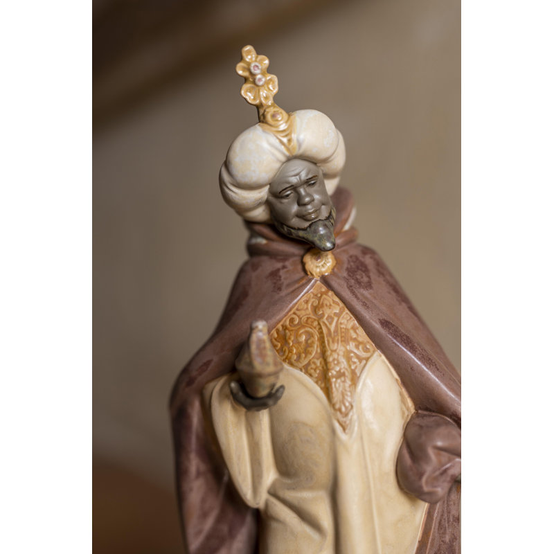 Figurine balthazar, Beige / brun
