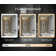 24X30 Inch LED Black Framed Wall Mount Medicine Cabinet With Mirror Anti-Fog Function 3 Colours With Light